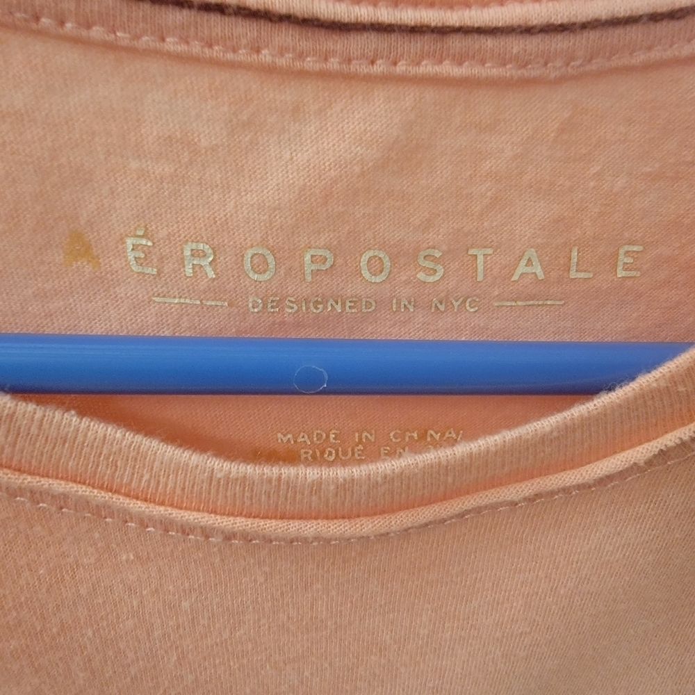 Aeropostale T-shirt Pink 1987 - Women's Small - Picture 5 of 5
